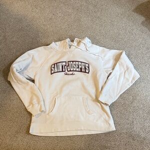 Saint‎ Joseph's Hawks White Hoodie Medium